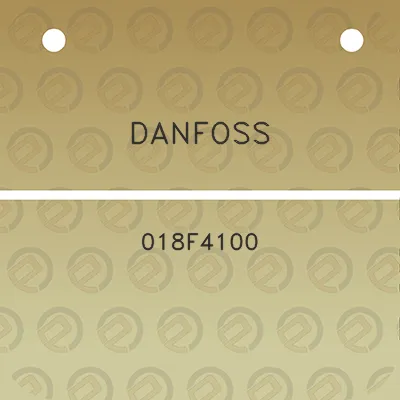 danfoss-018f4100