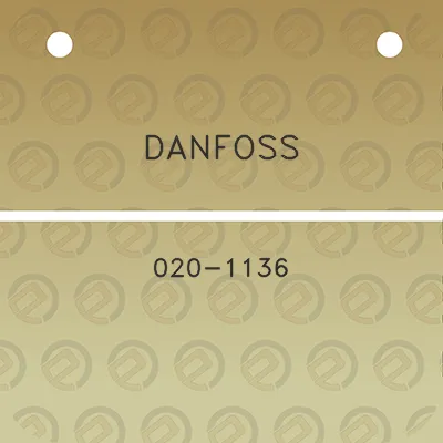 danfoss-020-1136