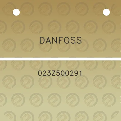 danfoss-023z500291