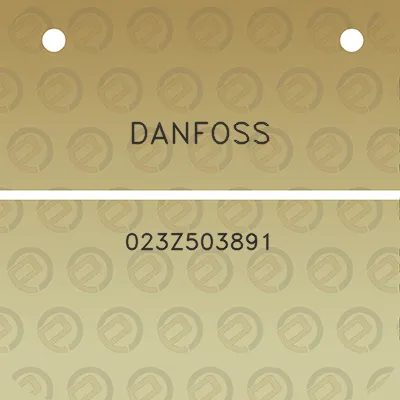 danfoss-023z503891
