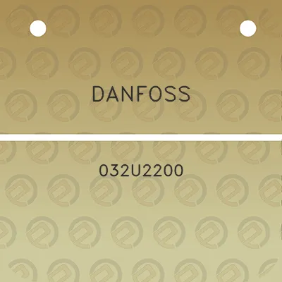 danfoss-032u2200