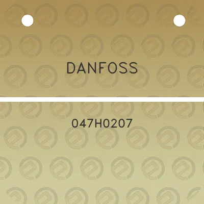 danfoss-047h0207
