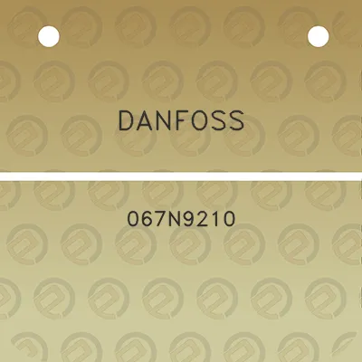 danfoss-067n9210