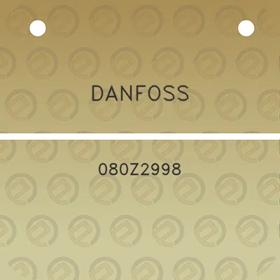 danfoss-080z2998