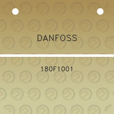 danfoss-180f1001