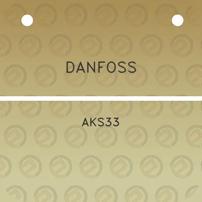 danfoss-aks33