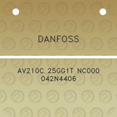 danfoss-av210c-25gg1t-nc000-042n4406