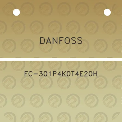 danfoss-fc-301p4k0t4e20h