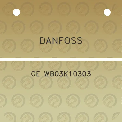 danfoss-ge-wb03k10303