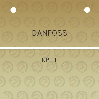 danfoss-kp-1