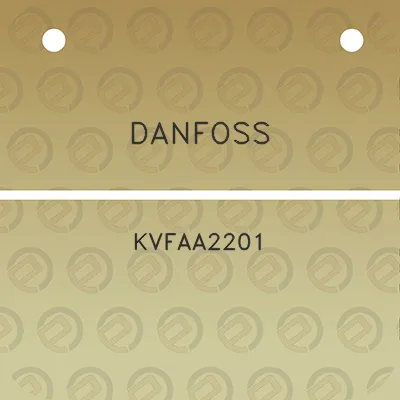 danfoss-kvfaa2201