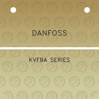 danfoss-kvfba-series