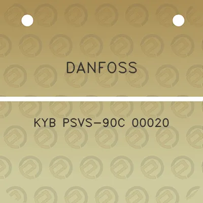 danfoss-kyb-psvs-90c-00020