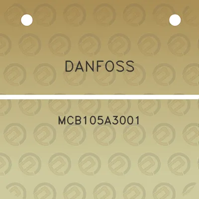 danfoss-mcb105a3001