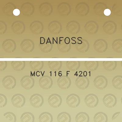 danfoss-mcv-116-f-4201