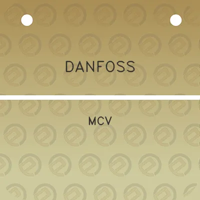 danfoss-mcv