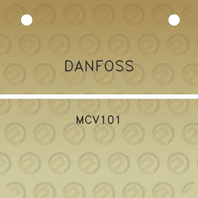 danfoss-mcv101