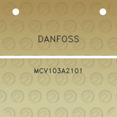 danfoss-mcv103a2101