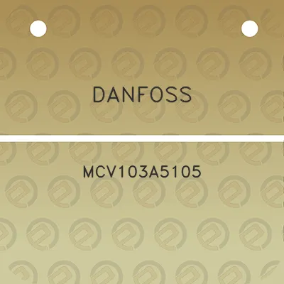 danfoss-mcv103a5105