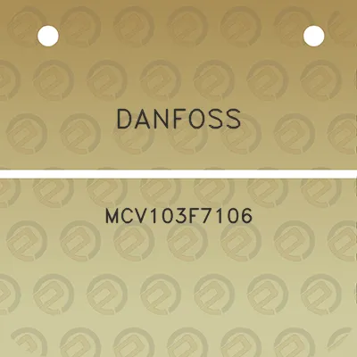 danfoss-mcv103f7106