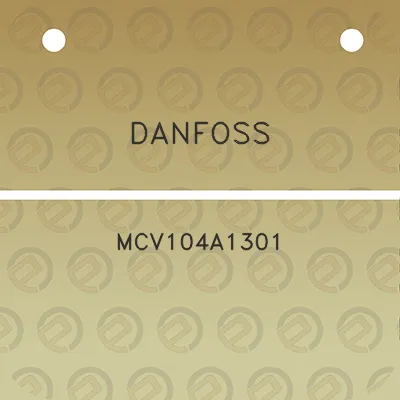 danfoss-mcv104a1301