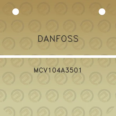 danfoss-mcv104a3501