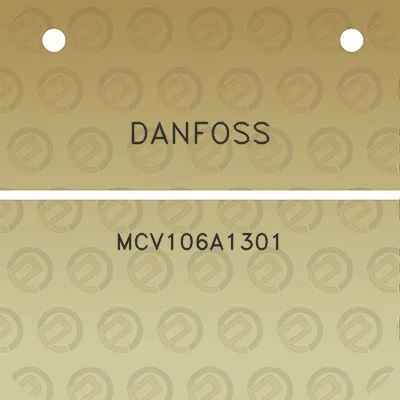 danfoss-mcv106a1301