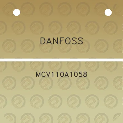 danfoss-mcv110a1058