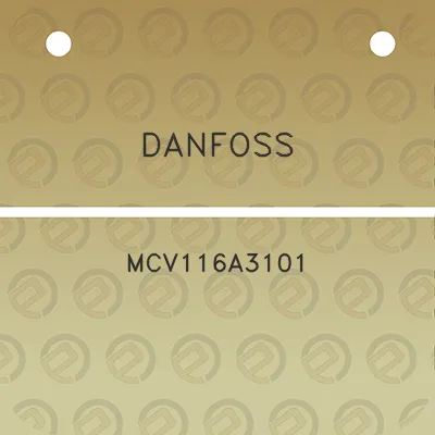 danfoss-mcv116a3101