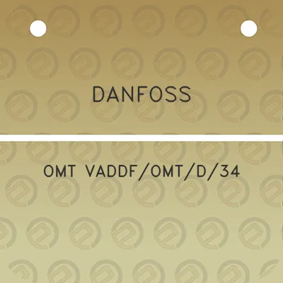 danfoss-omt-vaddfomtd34