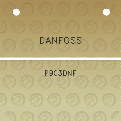 danfoss-pb03dnf