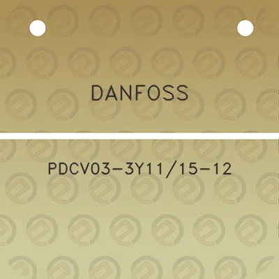 danfoss-pdcv03-3y1115-12