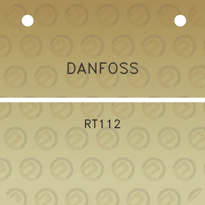 danfoss-rt112