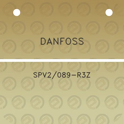 danfoss-spv2089-r3z