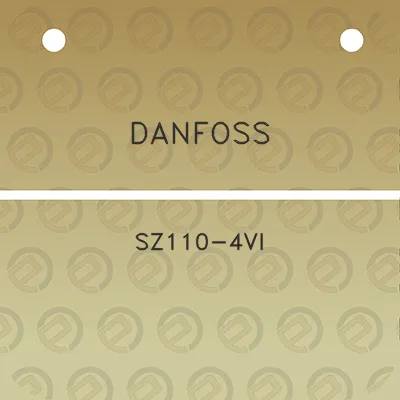 danfoss-sz110-4vi