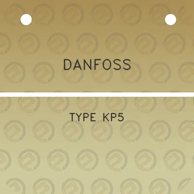 danfoss-type-kp5