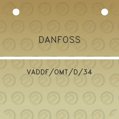 danfoss-vaddfomtd34