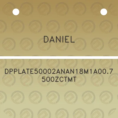 daniel-dpplate50002anan18m1a007500zctmt