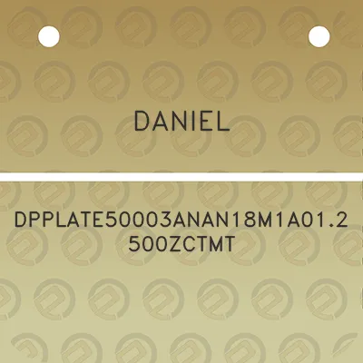 daniel-dpplate50003anan18m1a012500zctmt