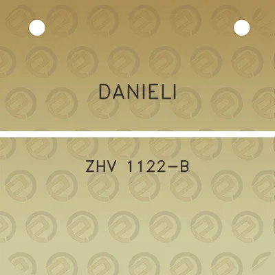 danieli-zhv-1122-b