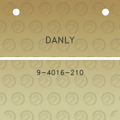 danly-9-4016-210