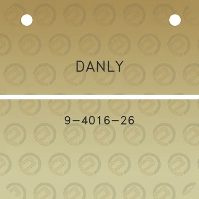 danly-9-4016-26