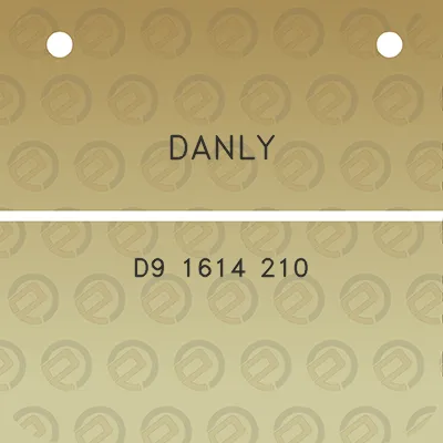 danly-d9-1614-210