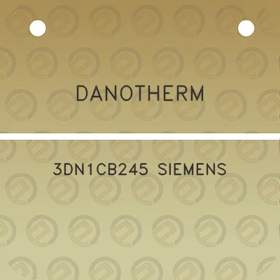 danotherm-3dn1cb245-siemens