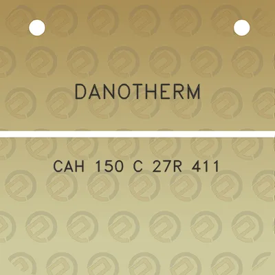 danotherm-cah-150-c-27r-411