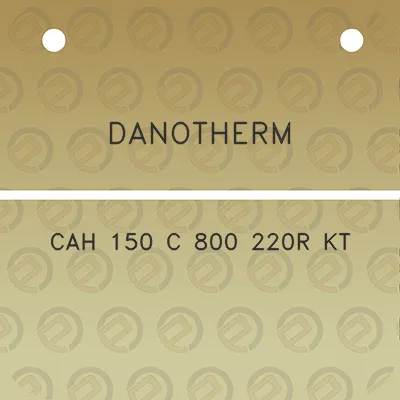 danotherm-cah-150-c-800-220r-kt