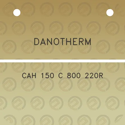 danotherm-cah-150-c-800-220r