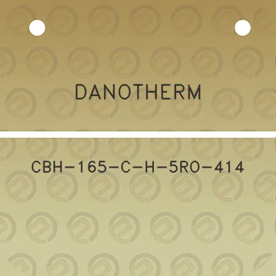 danotherm-cbh-165-c-h-5ro-414