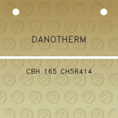 danotherm-cbh-165-ch5r414