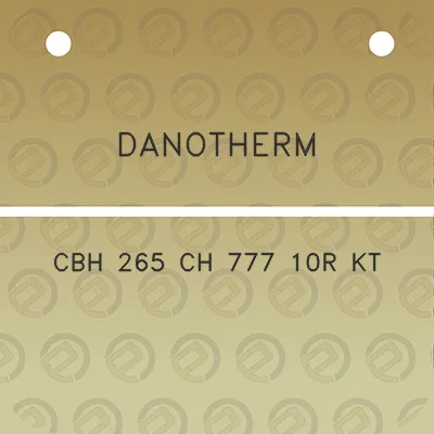 danotherm-cbh-265-ch-777-10r-kt